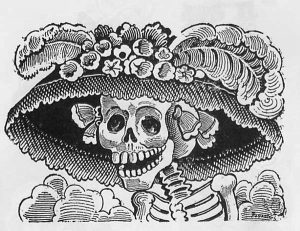 'La Catrina', representación de la muerte.